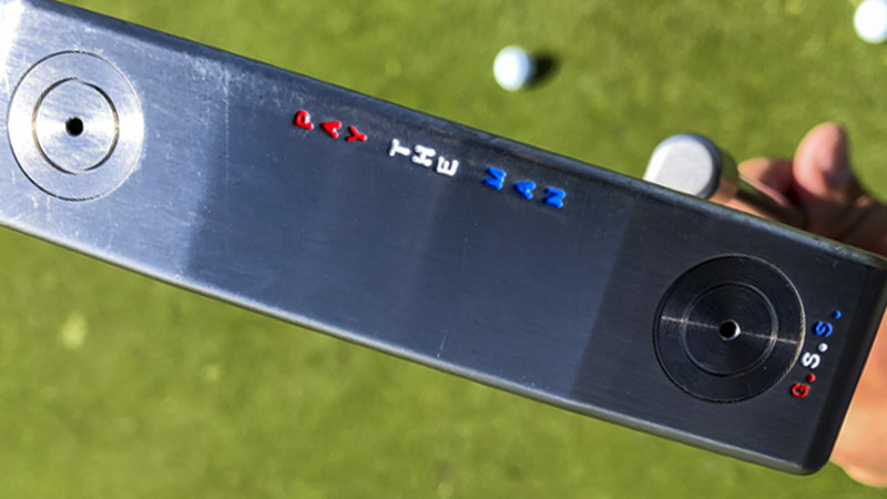 Custom tungsten sole weights.