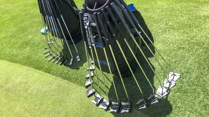 Our staff bag at the Zurich Classic of New Orleans.
