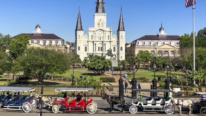 Meanwhile in the French Quarter...