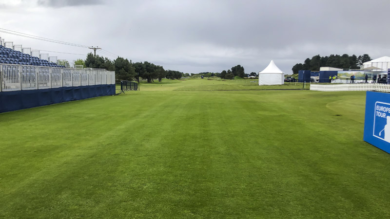 Scenes from Hillside Golf Club in Southport, England.
