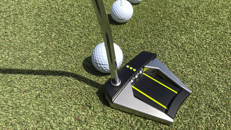 Phantom X T6 Prototype on the practice green.