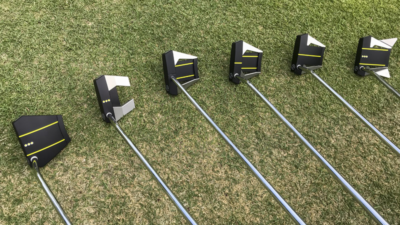 The Phantom X line comes in various head shapes, shaft bends and sight options.