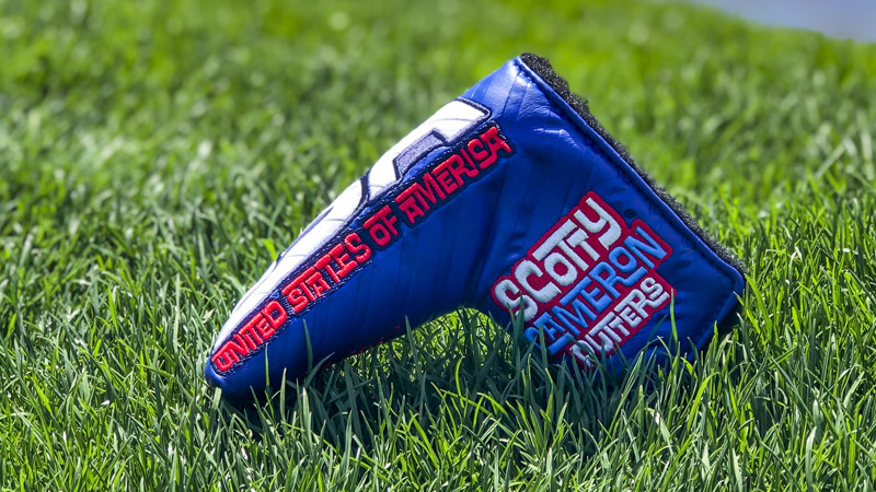 This year's special Circle T headcover for the U.S. Open.