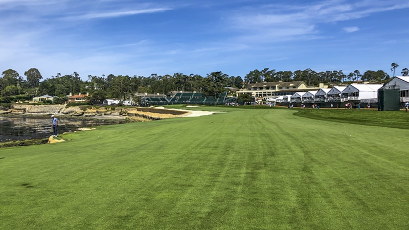 18th hole fairway