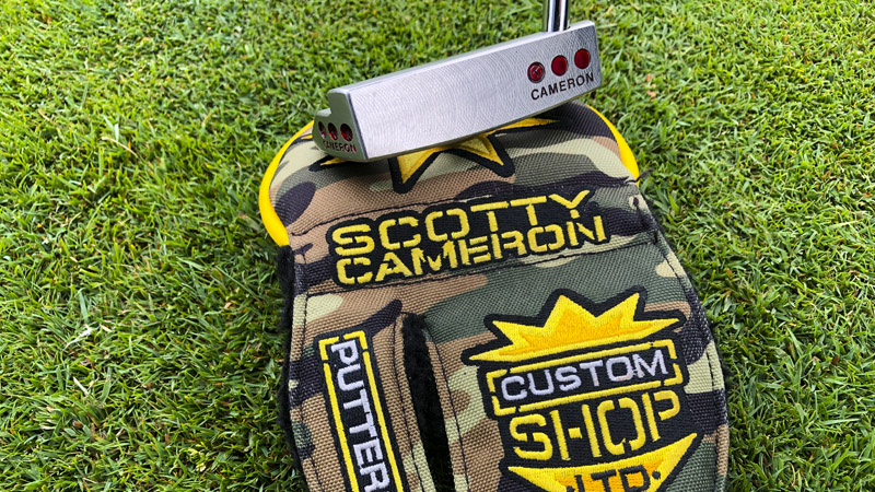 Check out the Custom Shop Sunshine Camo mid-round headcover.
