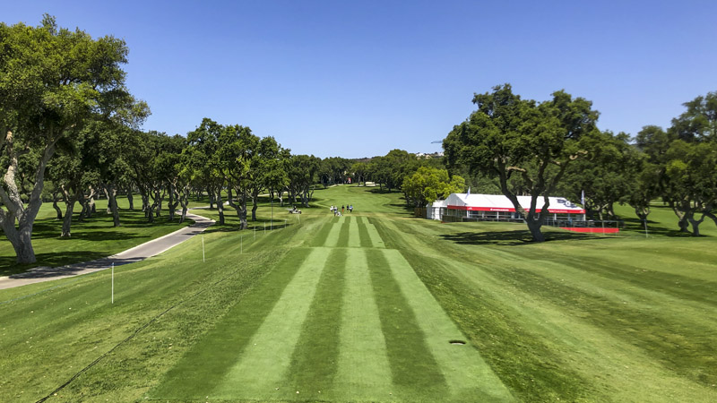 Beautiful day at the Valderamma Masters.