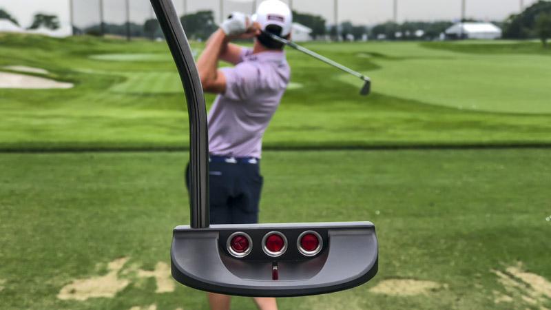 J.T. Poston and his Tour event-winning GOLO 5 Prototype Tour putter.