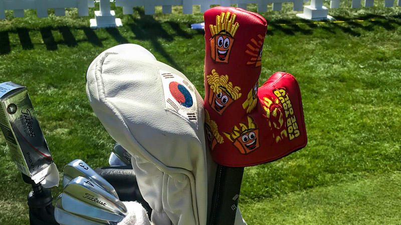 This highly anticipated headcover is created for the loyal Scotty Cameron putter playing pros at this esteemed event.