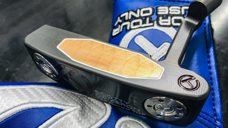 The Teryllium T22 face shows its various color in the light.