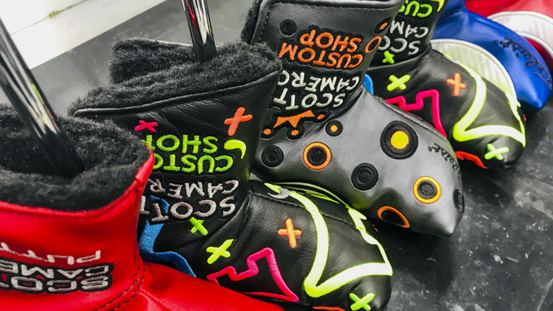 Custom Shop headcovers are always a big hit on Tour.
