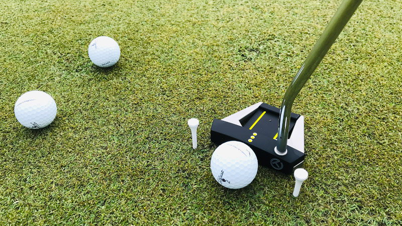 Phantom X T6 on the practice green.