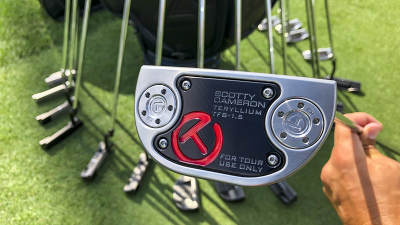 For Tour Use Only Teryllium T22 Fastback 1.5 in raw stainless steel.