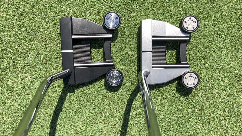 Futura T6M in Tour Black and Futura T6.5M in raw stainless finish.