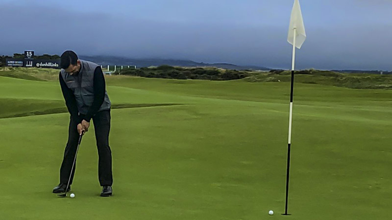 Titleist Ambassador Lee Slattery.