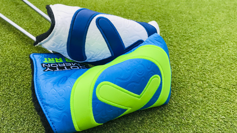 New Circle T headcovers on Tour.