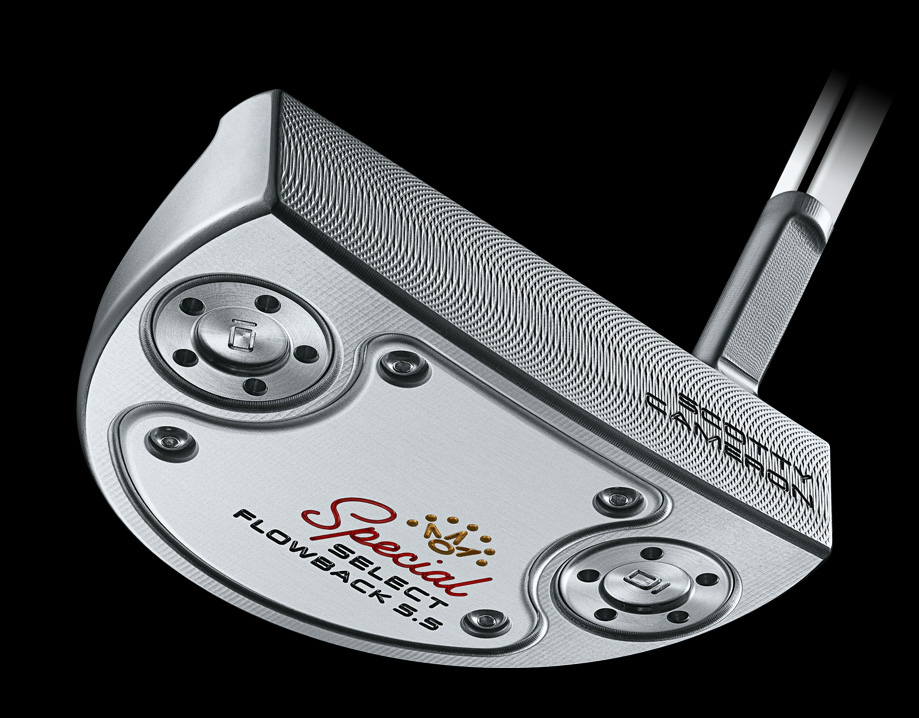 ダブル／ミストブルー SCOTTY CAMERON タイトリスト SCOTTY CAMERON Special select パター FLOWBACK  SCOTTY CAMERON Special select FLOWBACK 34インチ Cランク 