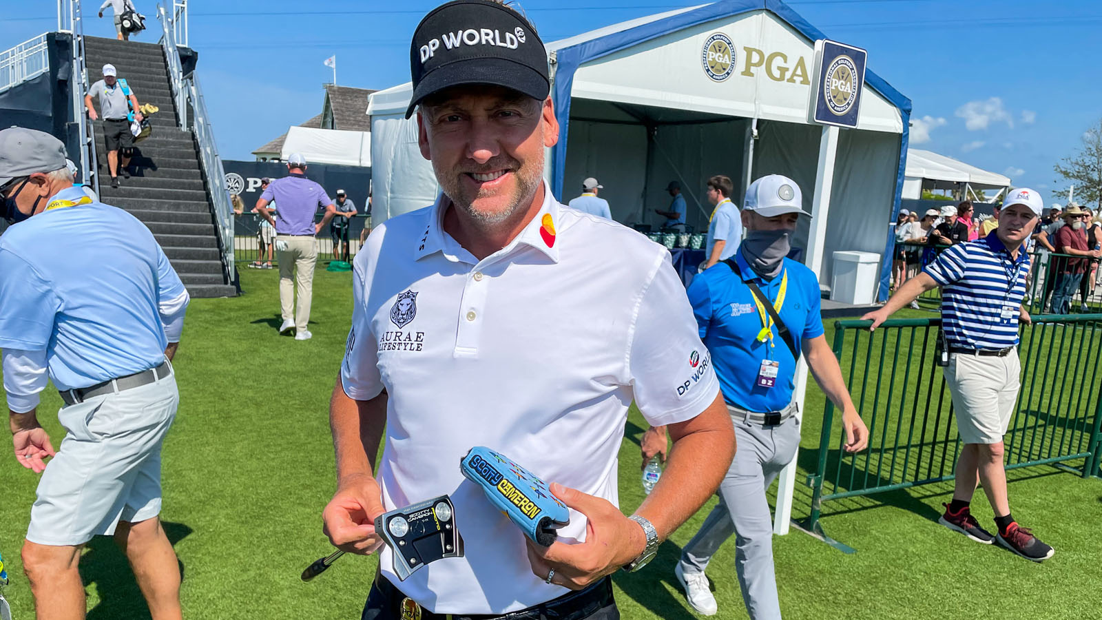 Ian Poulter with his Phantom X T11 and the new Kiawah Island Classic Tour headcover