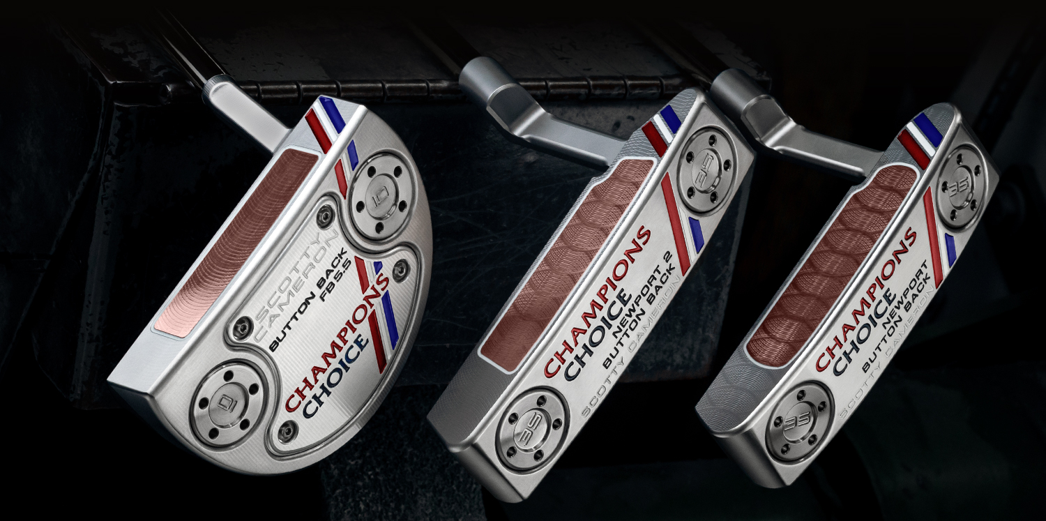 TITLEIST INTRODUCES NEW SCOTTY CAMERON CHAMPIONS CHOICE PUTTERS 