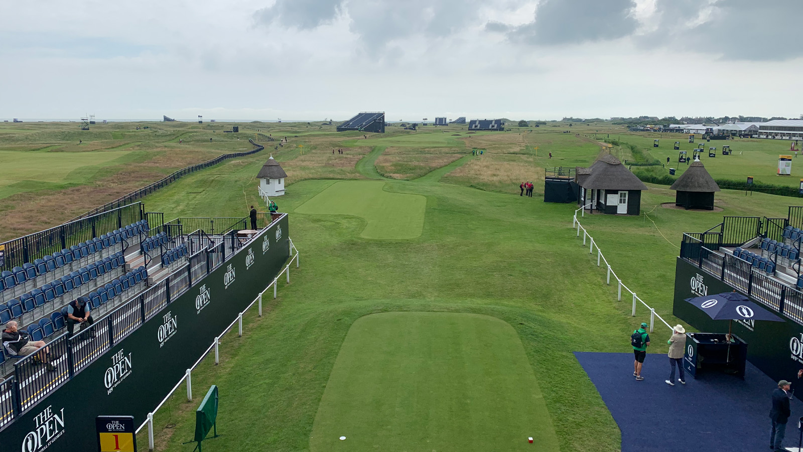 The Royal St George's Golf Club in Sandwich, Kent, England