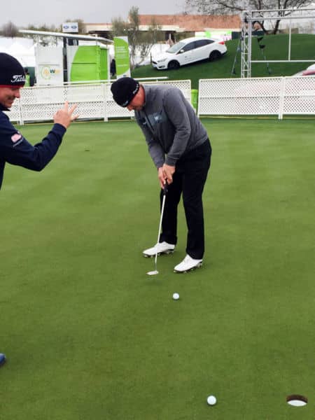 Duf hassling the Hoff.