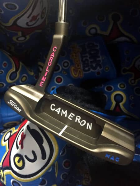 Custom stamped Newport Tour putter