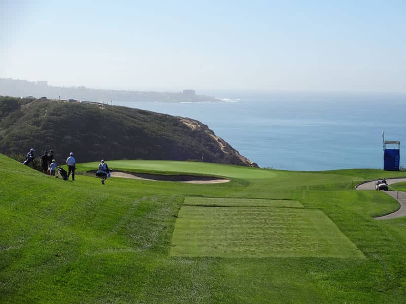 Looking out over No. 3 on South Course. Awesome day!