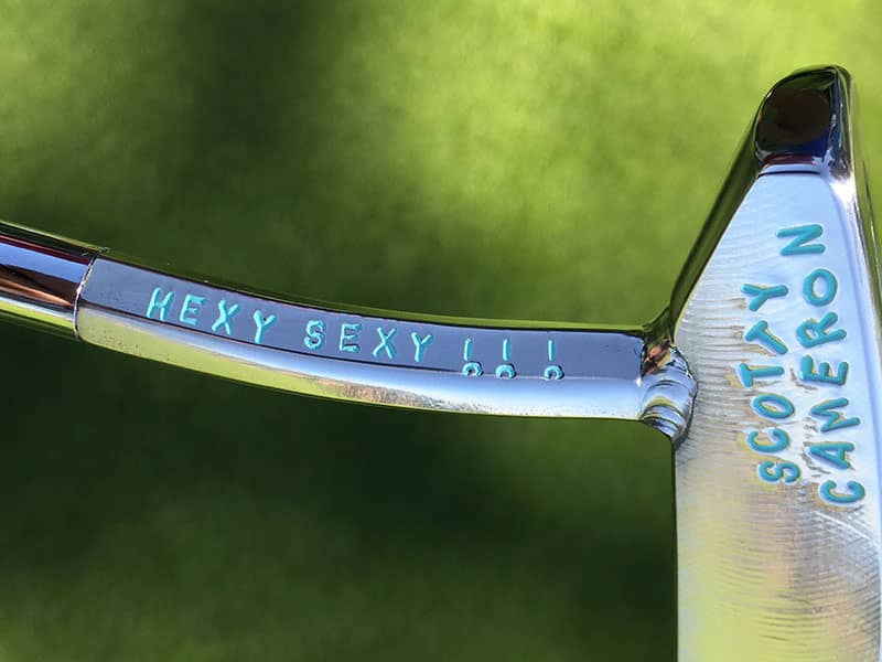 Hexy Sexy! stamped for the hex-shaped neck Scotty welded to the Circa-style proto head.