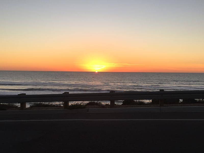 Another beautiful California sunset.