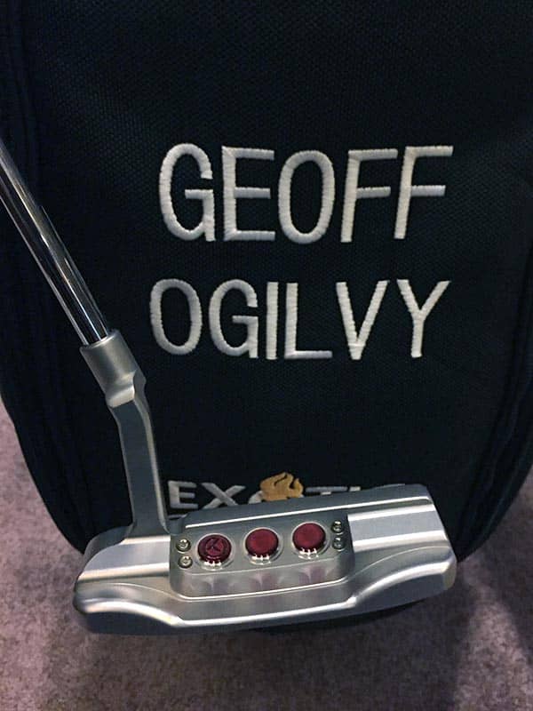 Long-time Newport-style player, Titleist Brand Ambassador Geoff Ogilvy is working with a new Select Concept 1 (Newport) Tour putter.