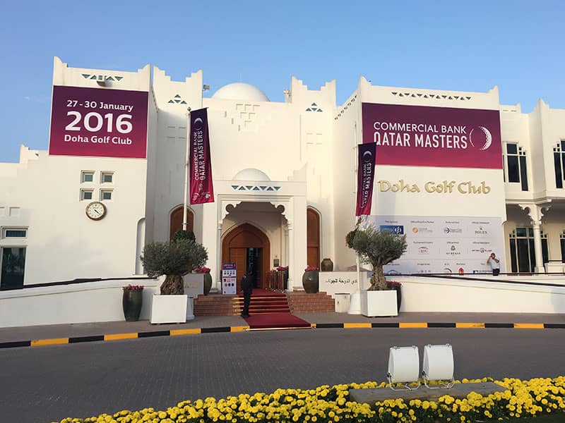 Doha Golf Club in Qatar.