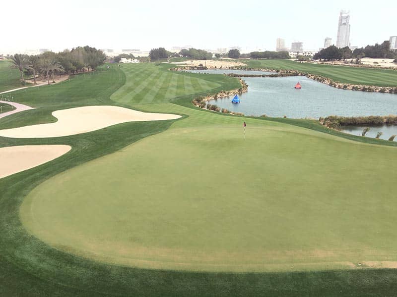 A look at the course in Qatar.