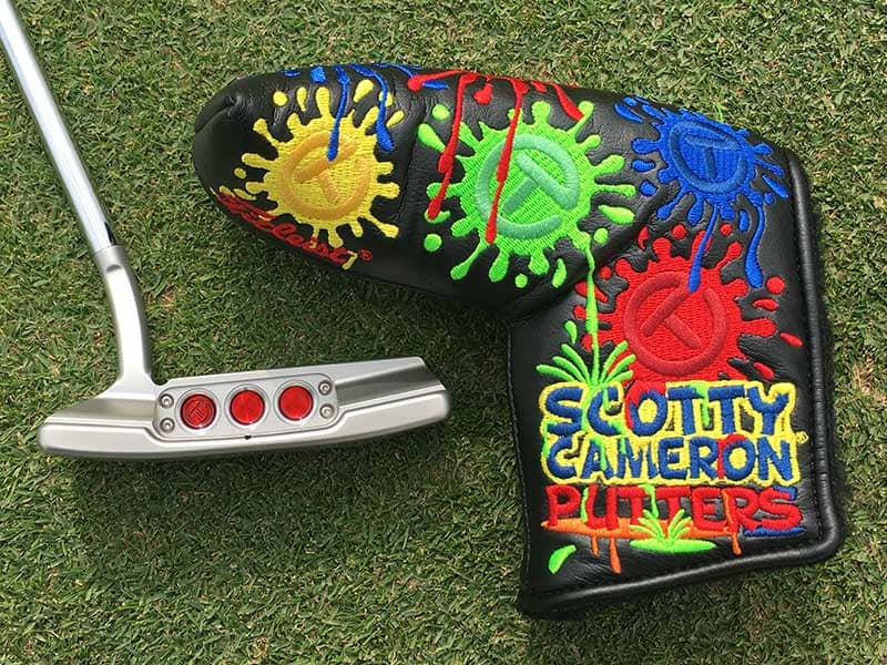 New 2016 Select Concept 2.5 (Newport 2.5) with a Tour Only Paint Splash headcover.