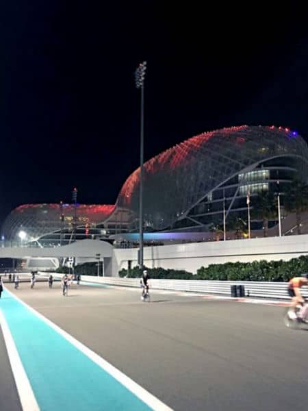 The Yas Marina Formula 1 Circuit, which is home to the Abu Dhabi Grand Prix.