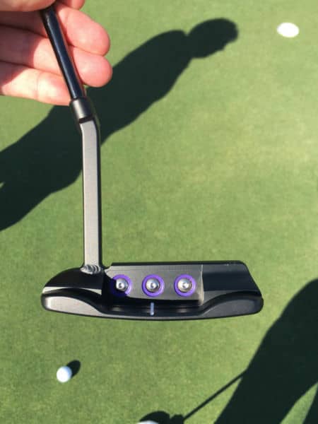 Welded long neck on a Newport Button Back Tour Prototype.