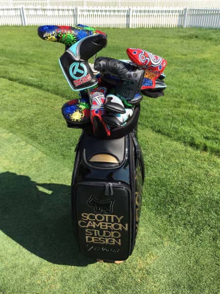 Great collection of FTUO headcovers.