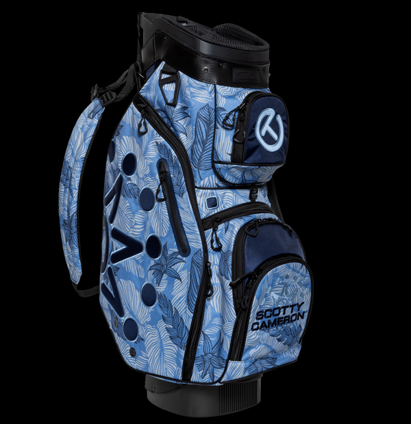 Scotty Cameron Cart Bag Explorer Floral Blue