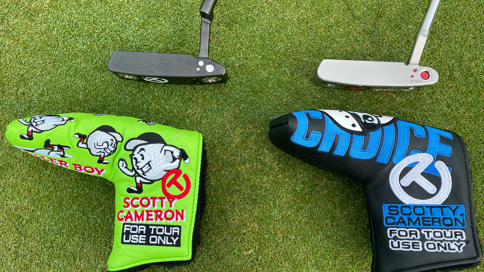 Scotty Cameron Tour Putters and Headcovers