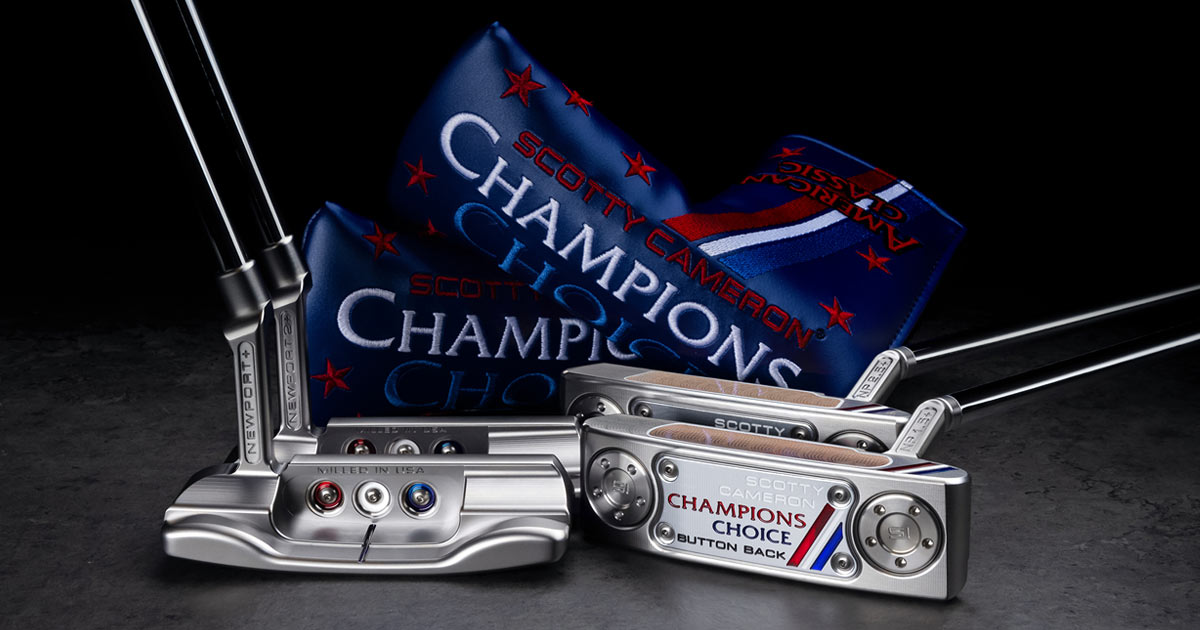 Introducing Limited Release Champions Choice Button Back Putters 