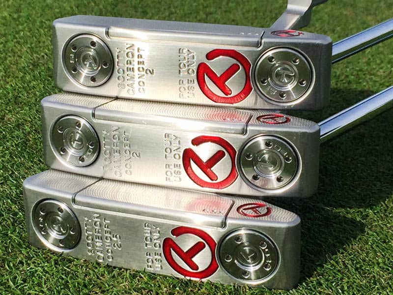 Scotty Cameron Concept 2 Tour Use Only Lined Up