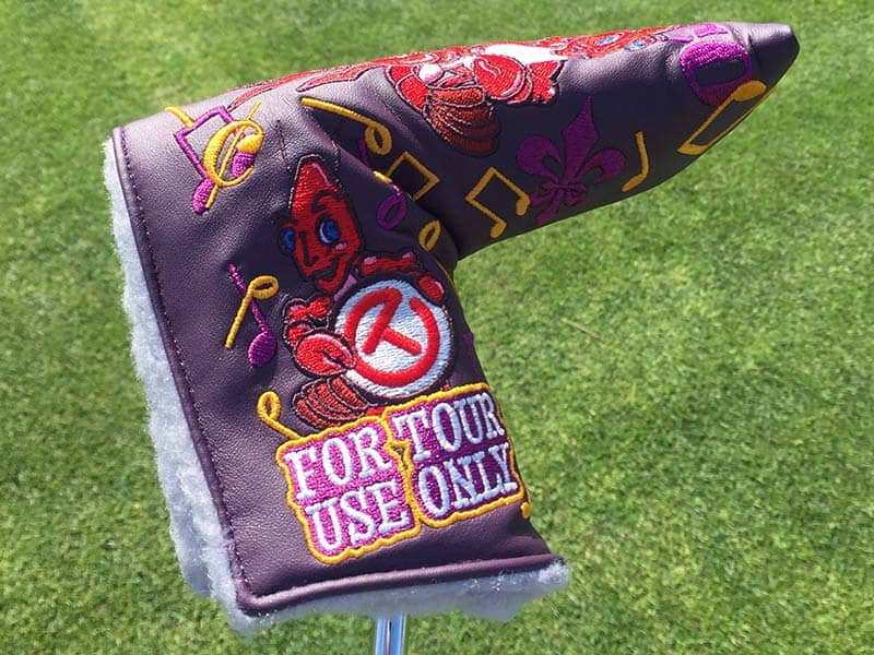 For the purists, Scotty made this standard blade style Circle T headcover.