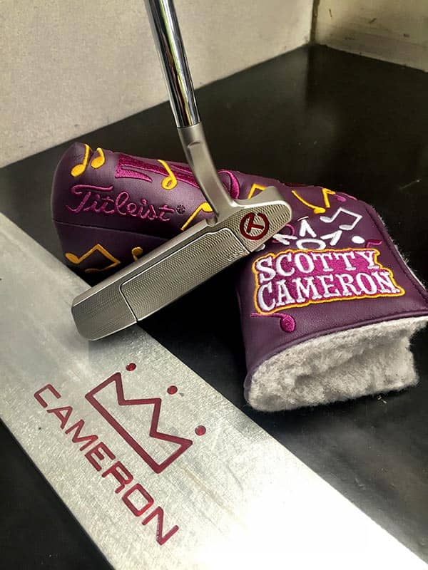 This headcover pairs perfectly with Scotty's new 2016 Select Concept 2.5 Tour putter.