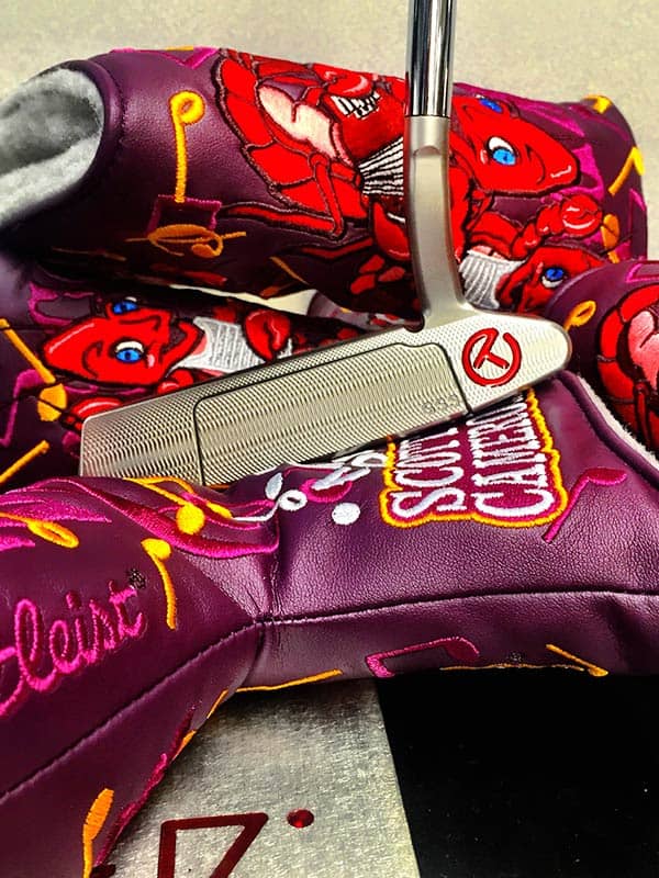 Players loved the new Circle T headcover, as well as the feel of Scotty's new GSS inlay of the new Select putters.