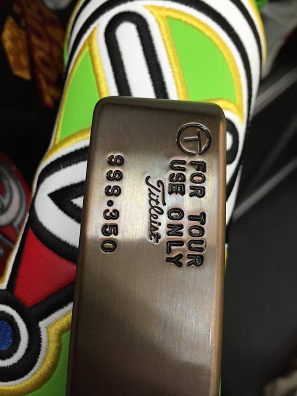 A 350-gram Newport 2 SSS For Tour Use Only in Scotty's Chromatic Bronze finish.