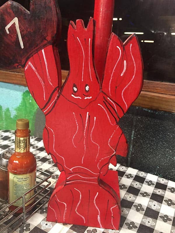 When in Louisiana, you gotta go with crawfish.