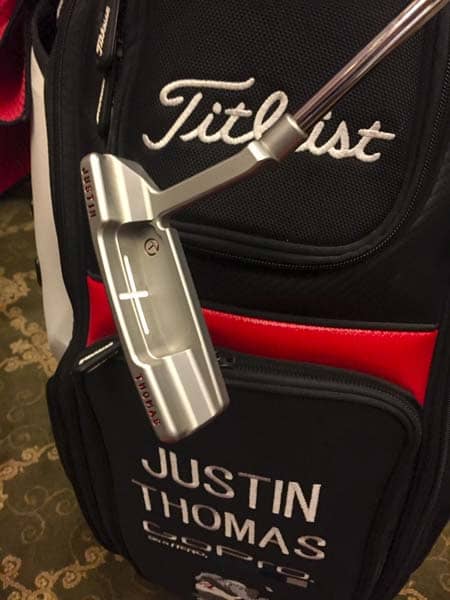 Titleist Brand Ambassador Justin Thomas' Newport 2 GSS vertical stamper.