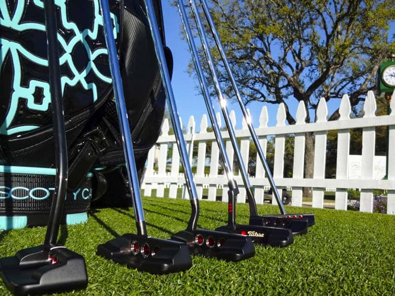 Many players like Scotty's Tour Black finish, as it helps minimize the effects of sun glare.