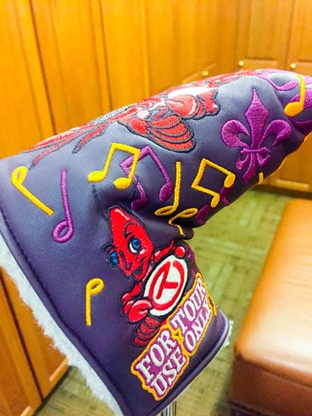 From the Web.com to the PGA Tour, our Circle T Crawfish headcover is making his rounds.