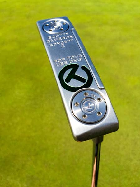 Scotty Cameron Concept 2 with green Circle T stamp and weights