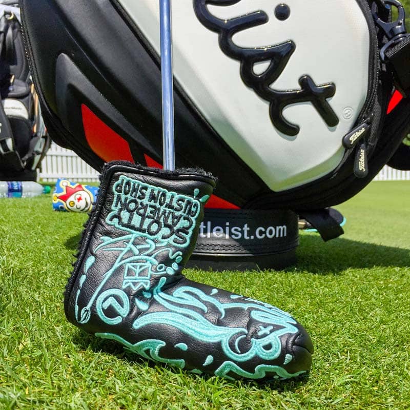 Our Custom Shop Limited Release Greatest Hits headcover as seen on Tour.
