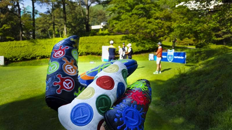 This group has the right idea for headcovers!